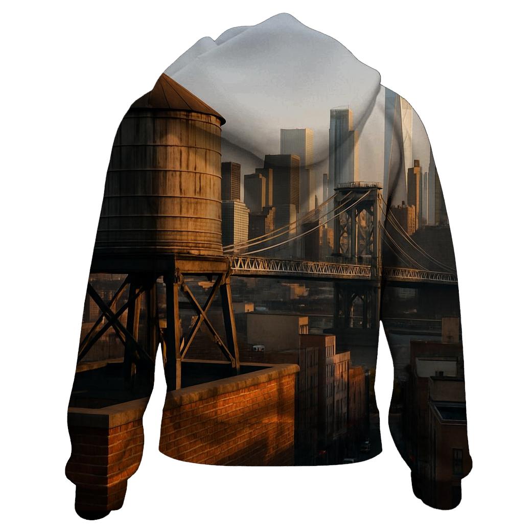 Sunrise Over Chinatown Water Towers hoodie styles