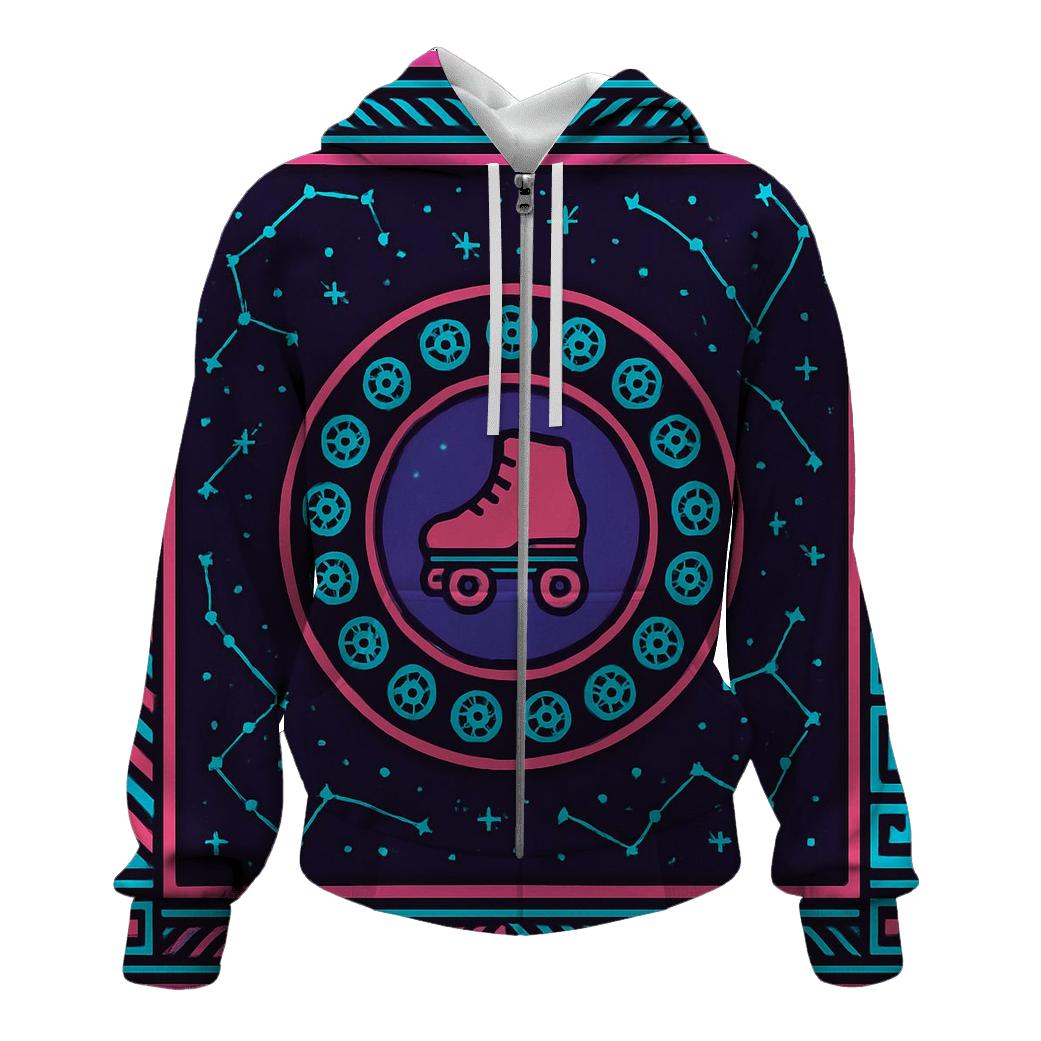 Laser Roller Rink Constellations hoodie designs