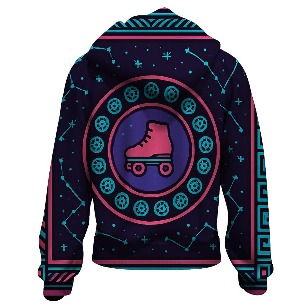 Laser Roller Rink Constellations hoodie designs