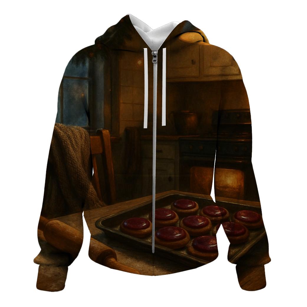 Sugarplum Kitchen At Midnight Baking heavyweight hoodies
