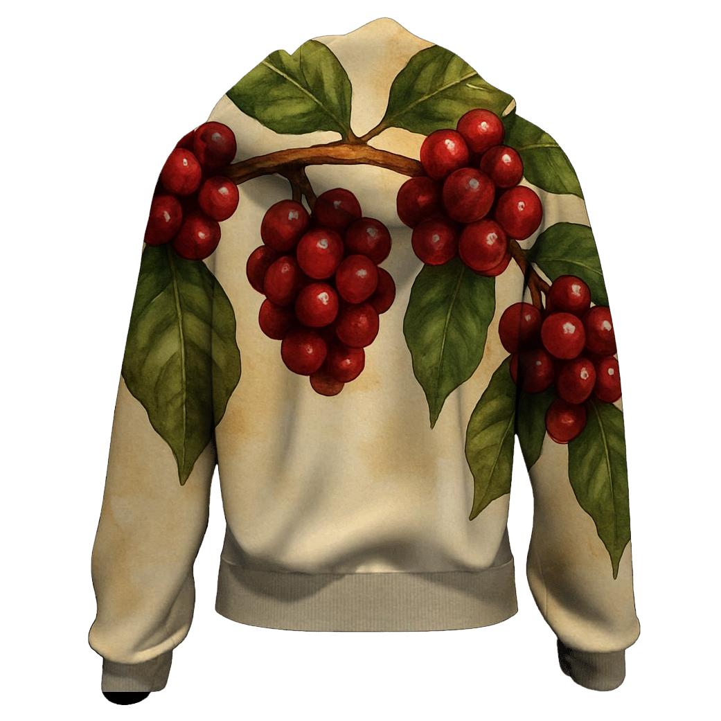 Coffee Cherry Canopy premium hoodies