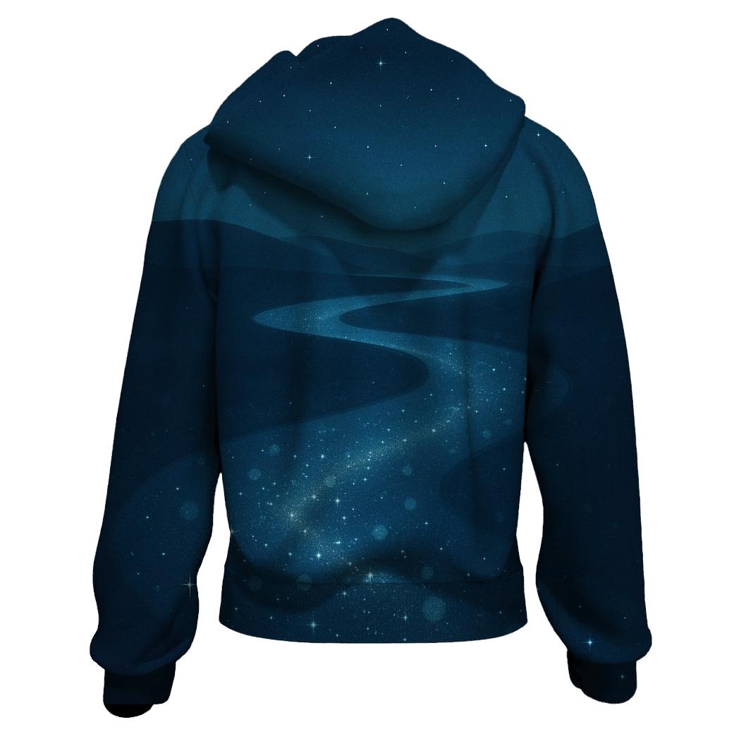 River Of Quiet Constellations pullover hoodies