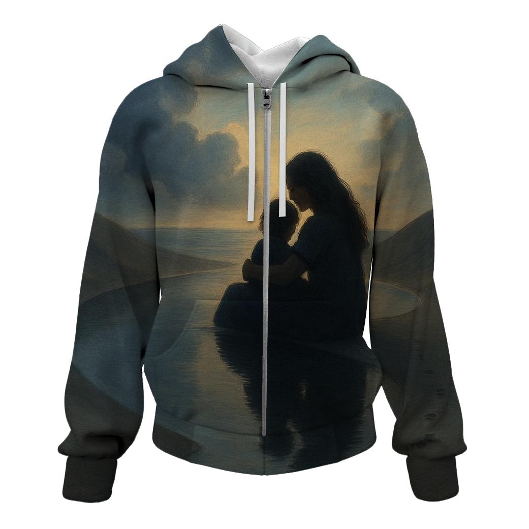 The Quiet Harbor Where Every Storm Learns To Rest graphic hoodies