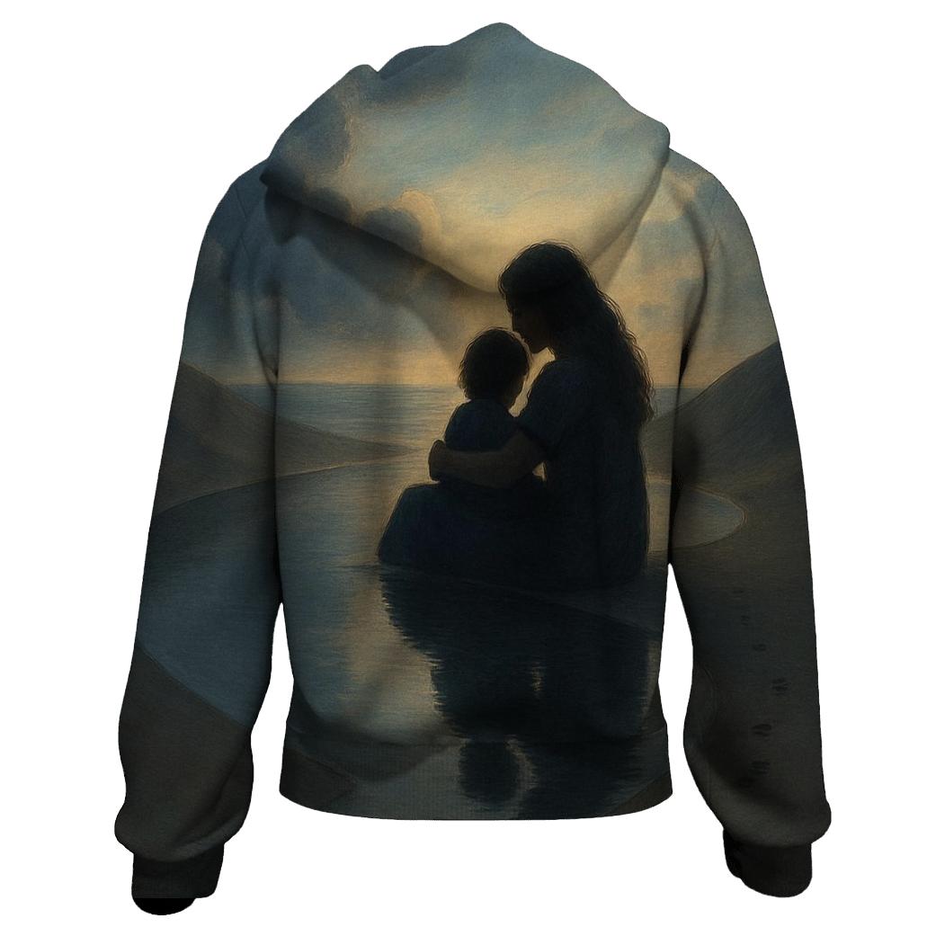 The Quiet Harbor Where Every Storm Learns To Rest graphic hoodies
