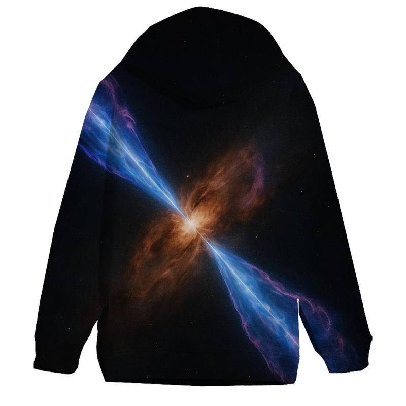 Bipolar Jet Outflow Shock Knots heavyweight hoodies