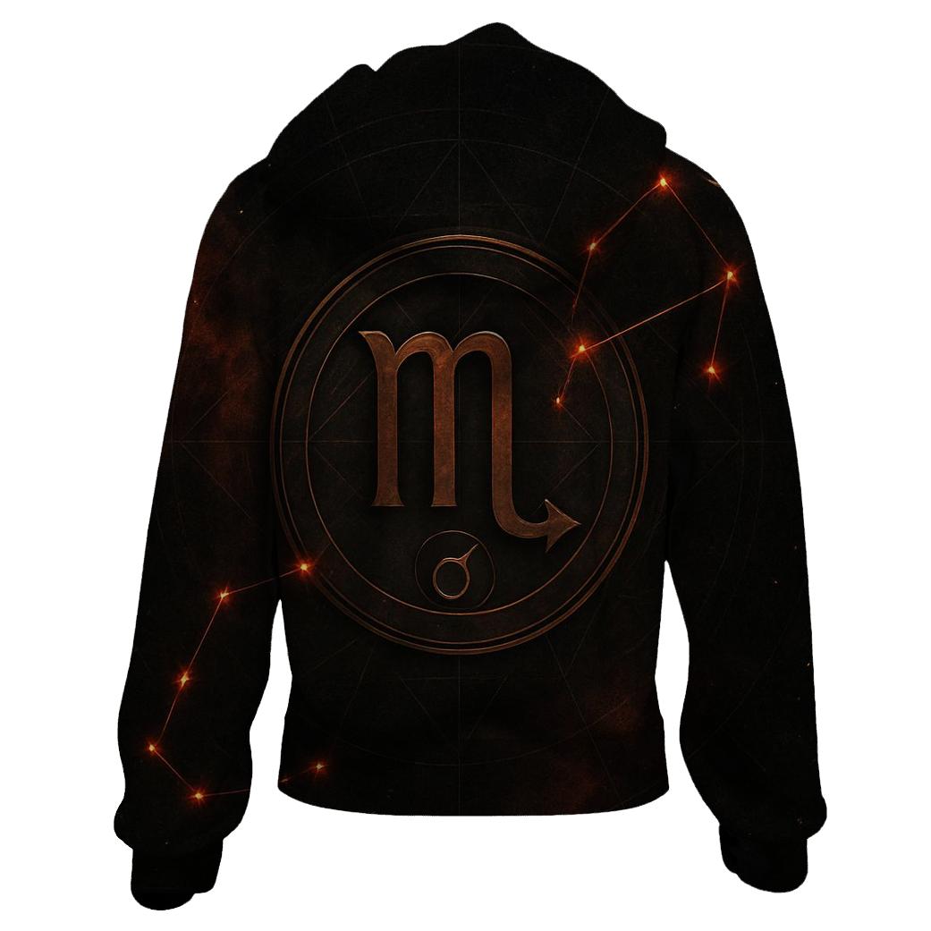 Scorpio Mars Retrograde Talisman Design custom hoodies