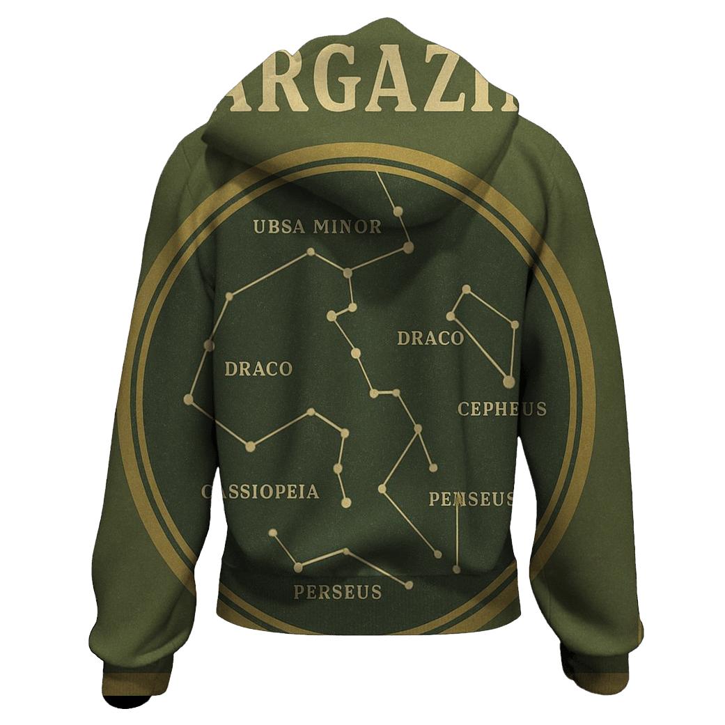 Retro Observatory Field Guide Cover premium hoodies