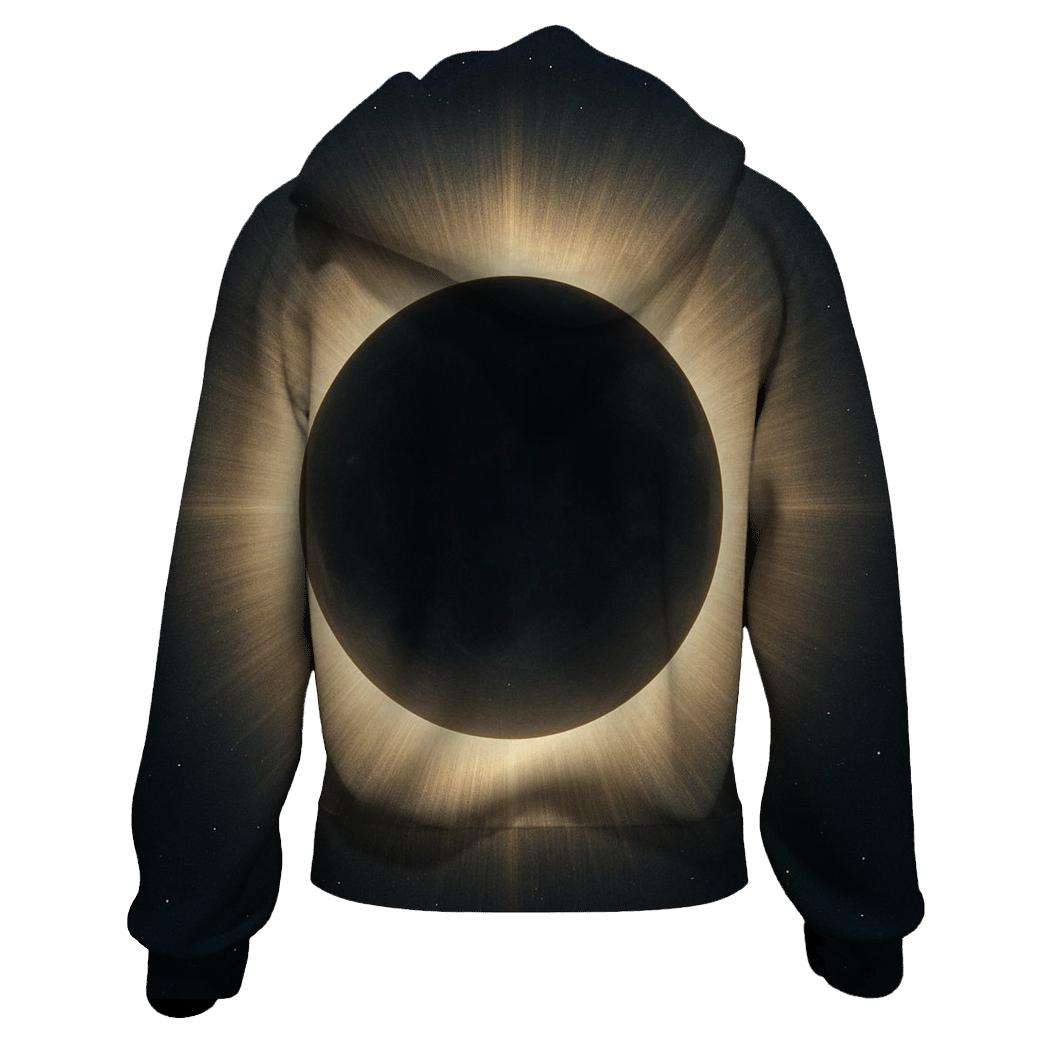 Eclipse Corona Petal Halos premium hoodies