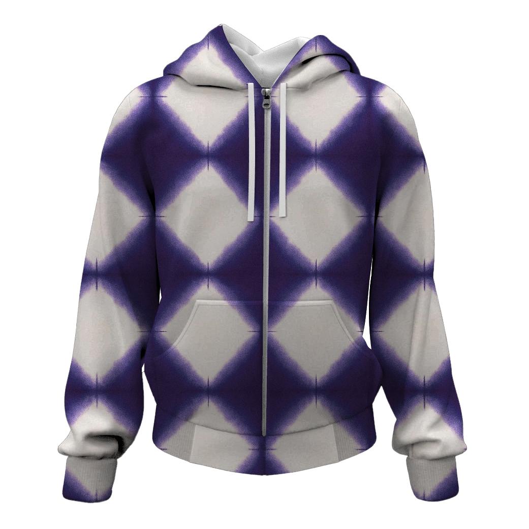 Itajime Nebula Lattice Clamp Resist designer hoodies