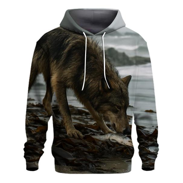 Coastal Wolf Kelp Forage lightweight hoodies