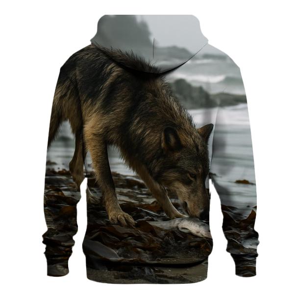Coastal Wolf Kelp Forage lightweight hoodies