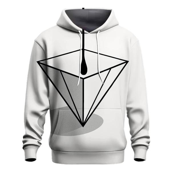 Filter Fold Geometry designer hoodies
