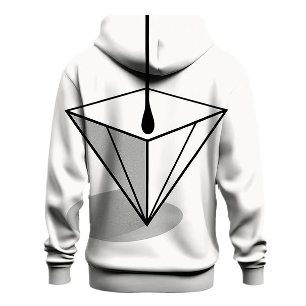 Filter Fold Geometry designer hoodies