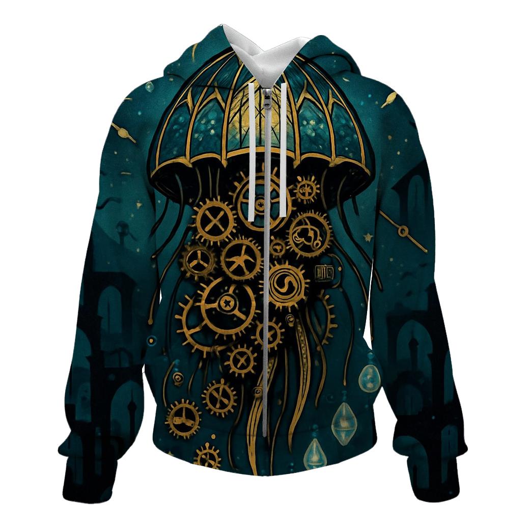 Clockwork Jellyfish Cathedral pullover hoodies