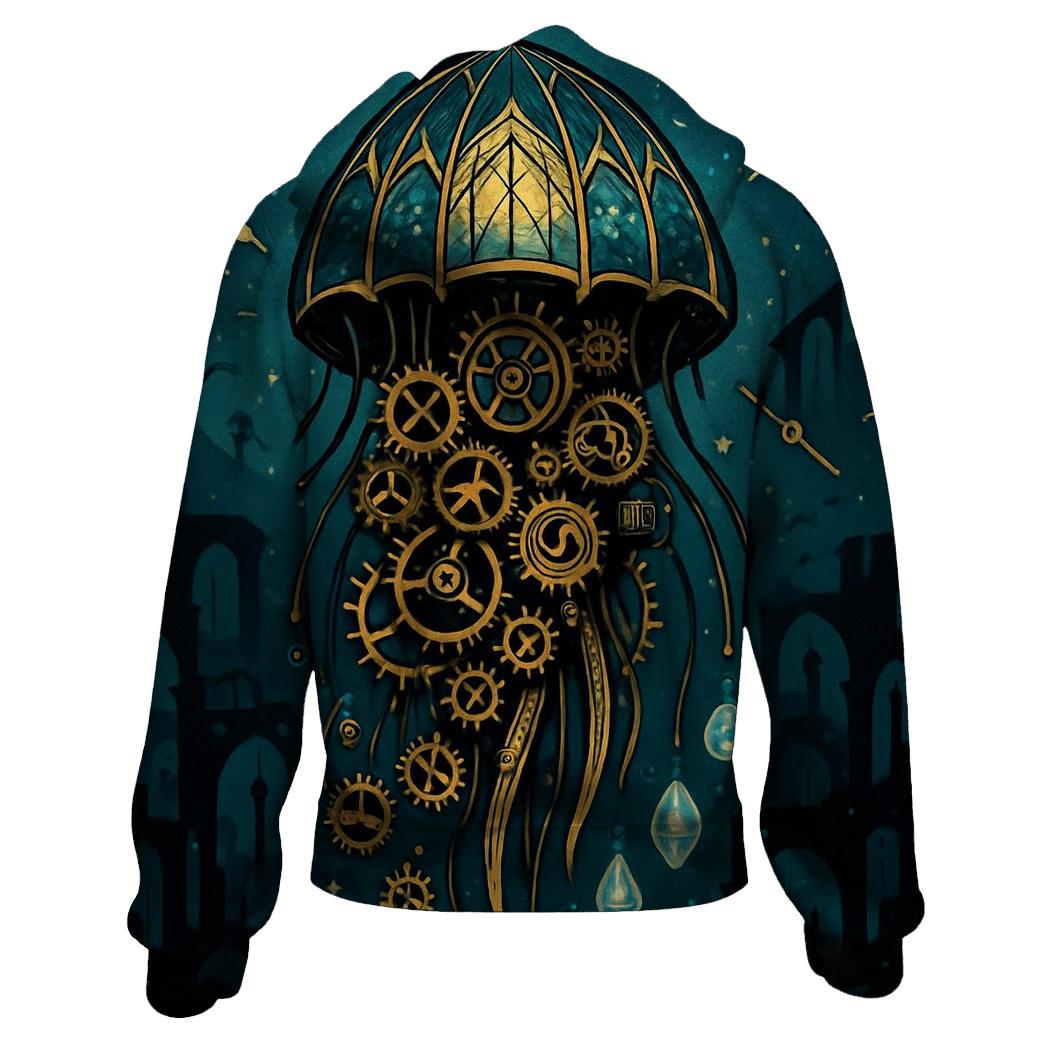 Clockwork Jellyfish Cathedral pullover hoodies