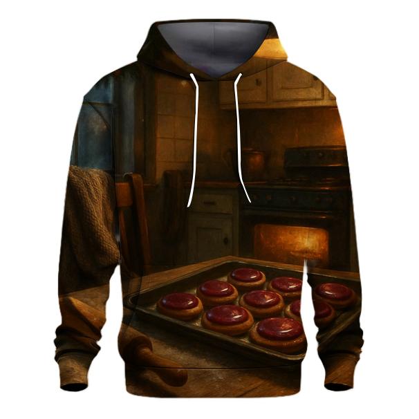 Sugarplum Kitchen At Midnight Baking embroidered hoodies