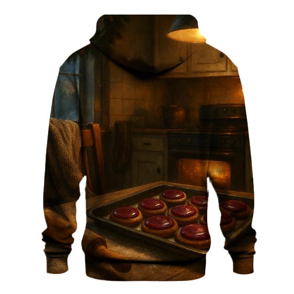 Sugarplum Kitchen At Midnight Baking embroidered hoodies