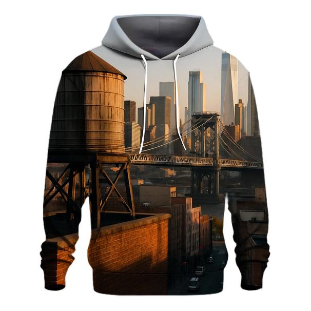 Sunrise Over Chinatown Water Towers designer hoodies
