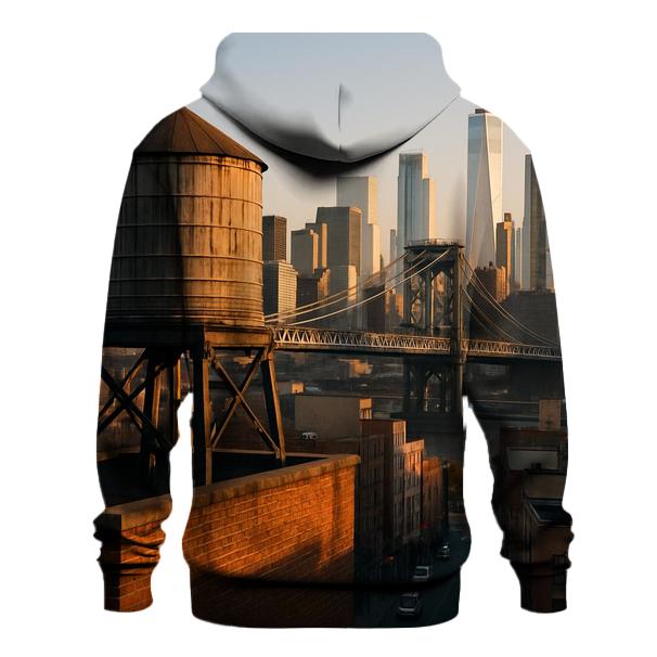 Sunrise Over Chinatown Water Towers designer hoodies