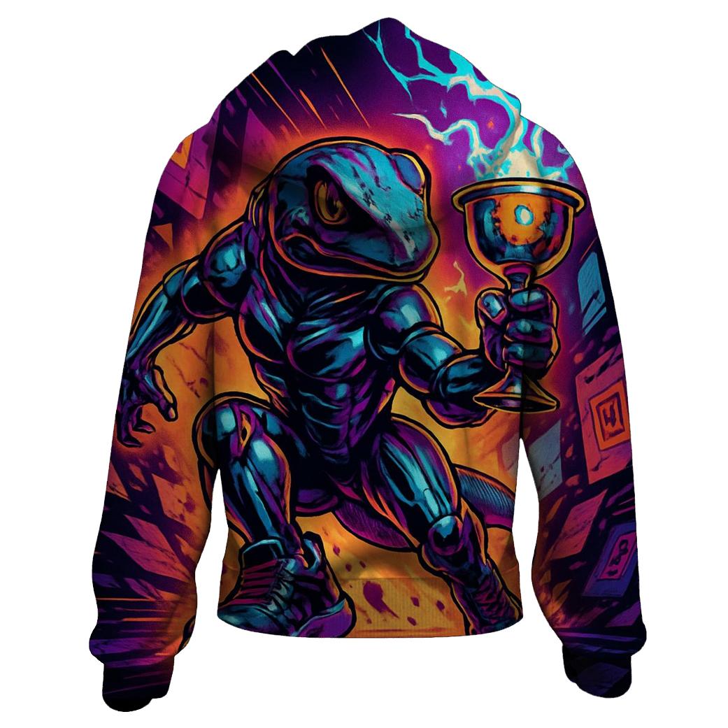 Neon Lizard Grail Runner hoodies fashion