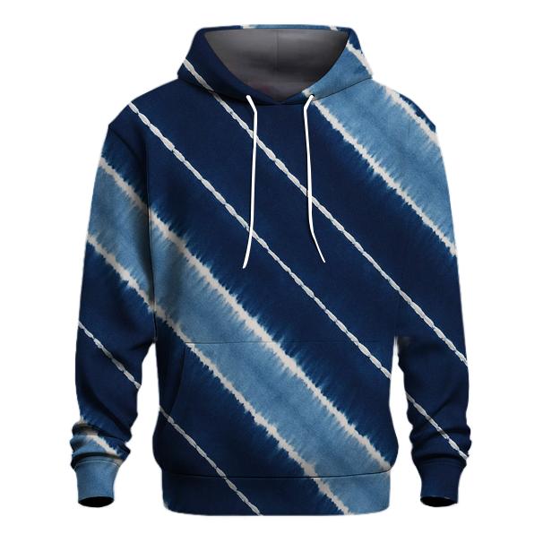 Indigo Arashi Meteor Diagonals custom hoodies
