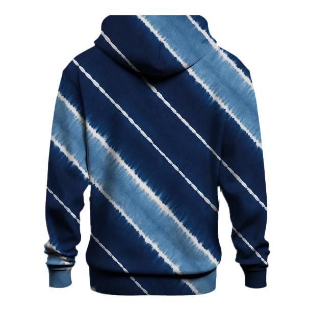 Indigo Arashi Meteor Diagonals custom hoodies