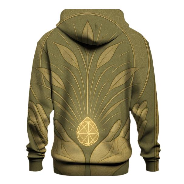 Hands Of Light And Seed Geometry hoodie trends