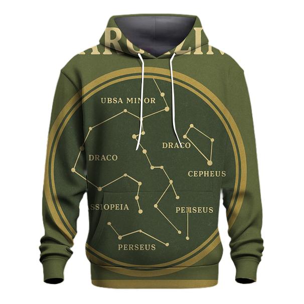 Retro Observatory Field Guide Cover premium hoodies