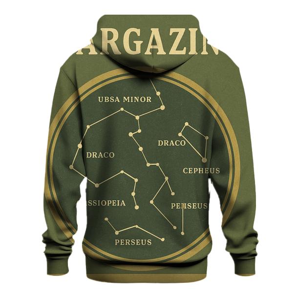 Retro Observatory Field Guide Cover premium hoodies