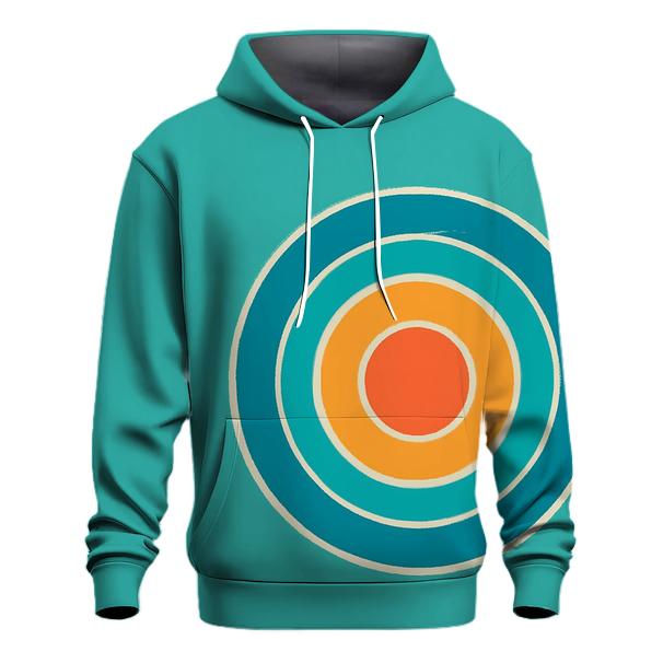 Binary Star Bullseye Offset Halo printed hoodies