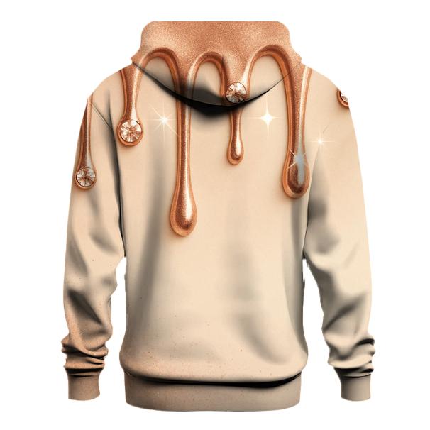 Rose Gold Meteor Drip Gallery hoodie designs