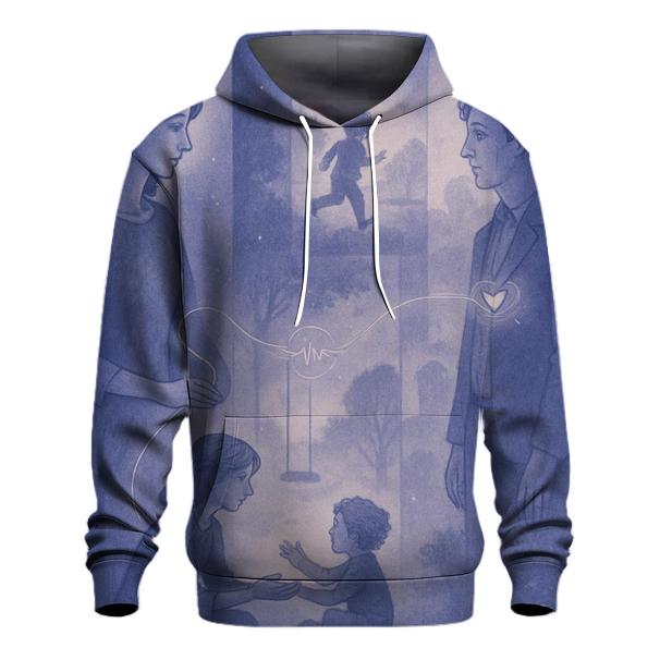 The Invisible Thread That Tethers Two Hearts Across Every Distance designer hoodies