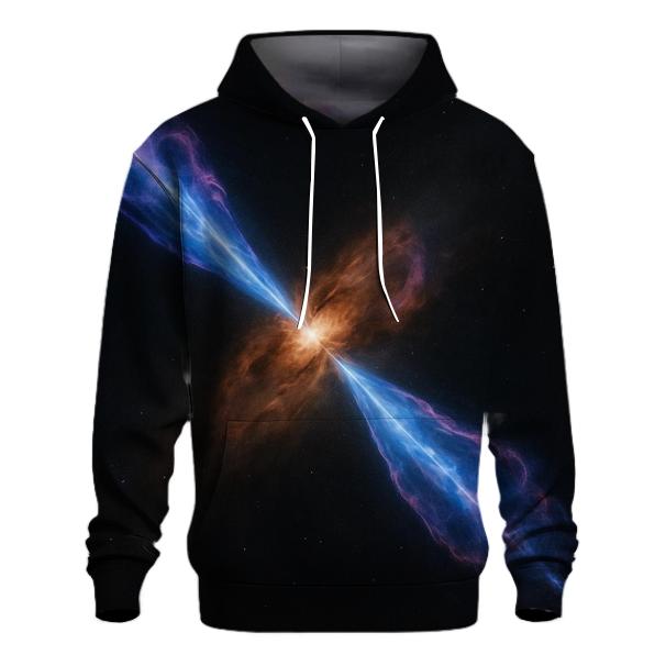 Bipolar Jet Outflow Shock Knots graphic hoodies