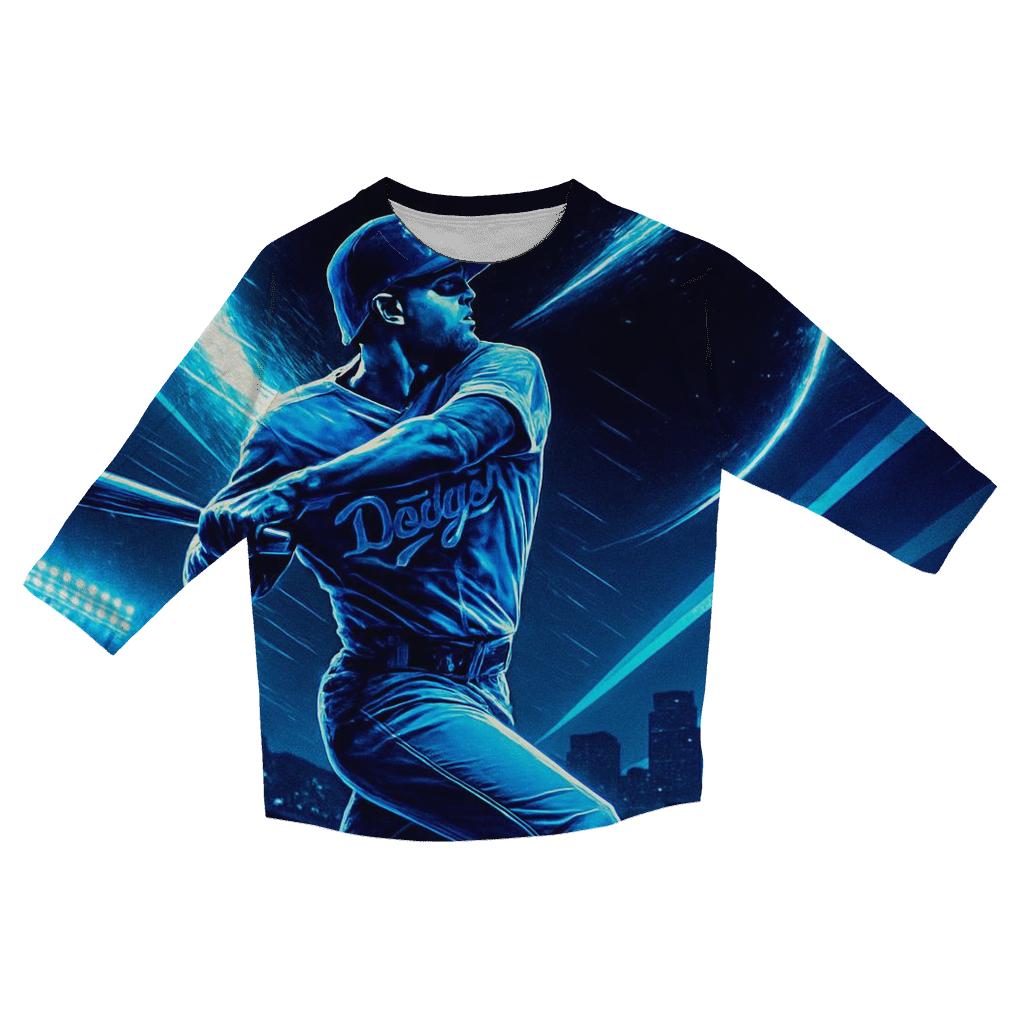 Neon Stadium Eclipse Slam stylish quarter sleeve tops