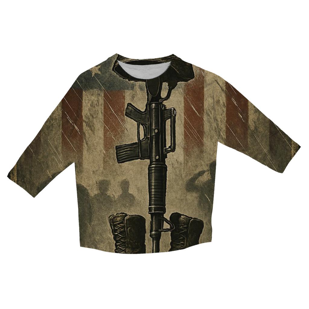 Boots Rifle Helmet Vigil In Rain Washed Colors designer 3/4 sleeve blouses