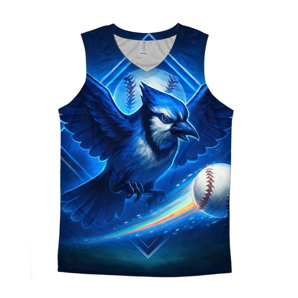 Blue Jays Aurora Diamond Breakthrough custom tank tops