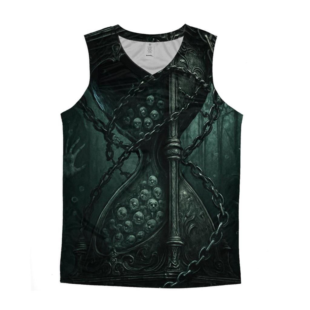 The Hourglass Of Chained Souls In The Drowned Cathedral designer workout tanks