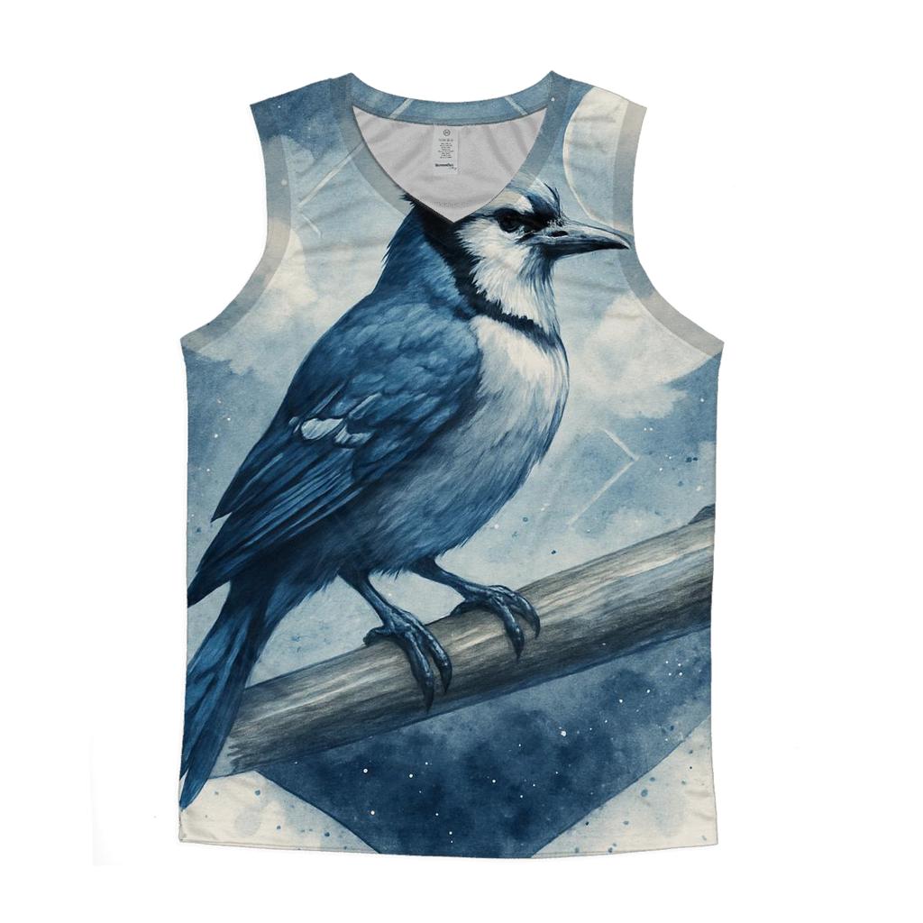 Midnight Perch Bat Blue Jays Sentinel personalized athletic tanks