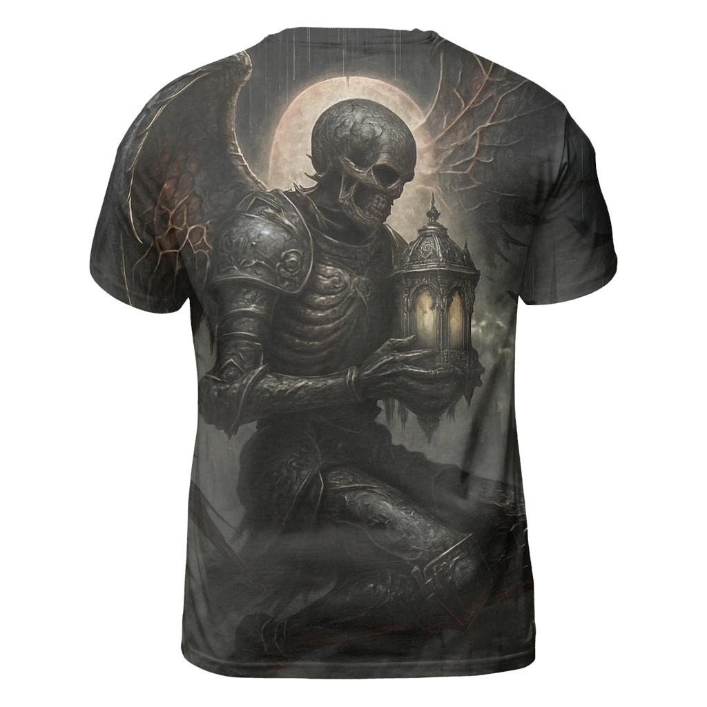 The Ossuary Seraph Of Black Candle Rain trendy printed shirt styles
