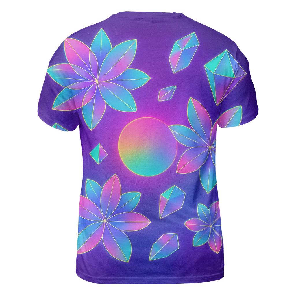 Neon Bloom Gravity Garden personalized full print shirts