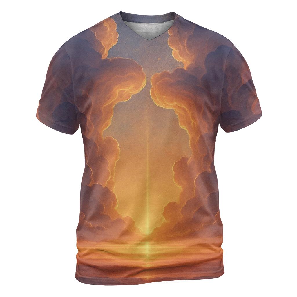 Cloud Cathedral Afterglow personalized full print shirts