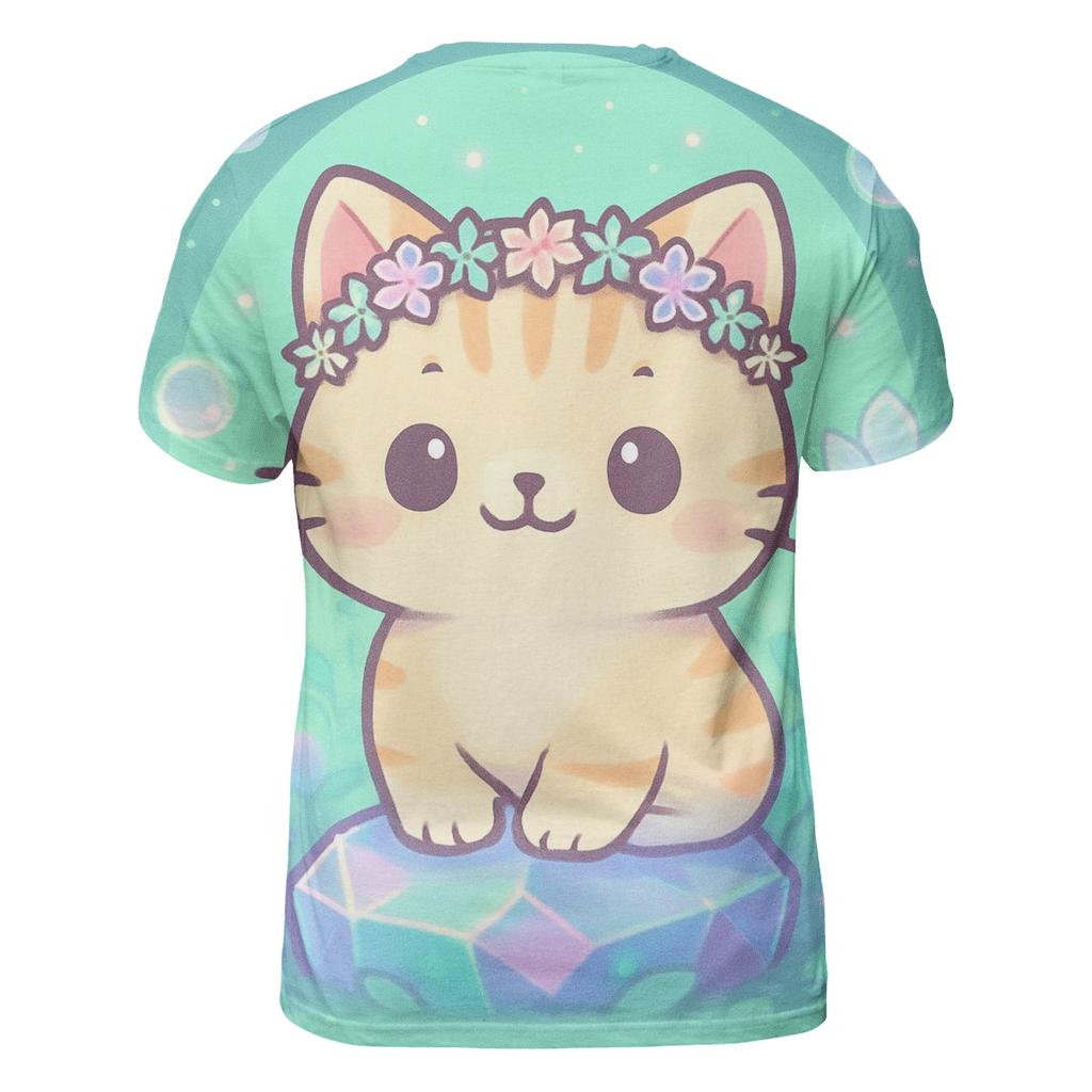 Crystal Garden Flower Crown Keeper designer pattern shirts