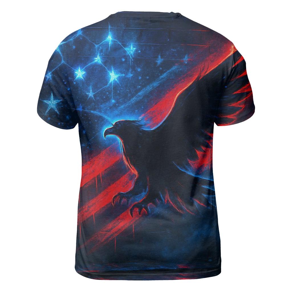 Neon Alley Star Stripes trendy printed shirt styles