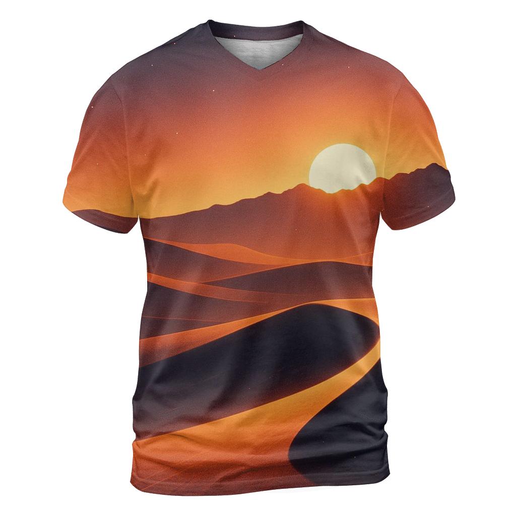 Desert Shadowline Ember designer pattern shirts