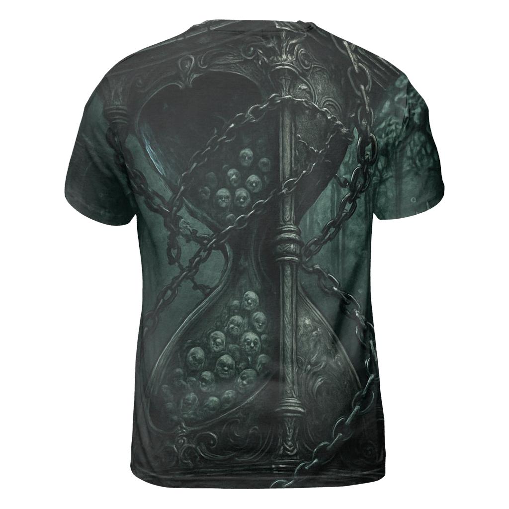 The Hourglass Of Chained Souls In The Drowned Cathedral designer pattern shirts