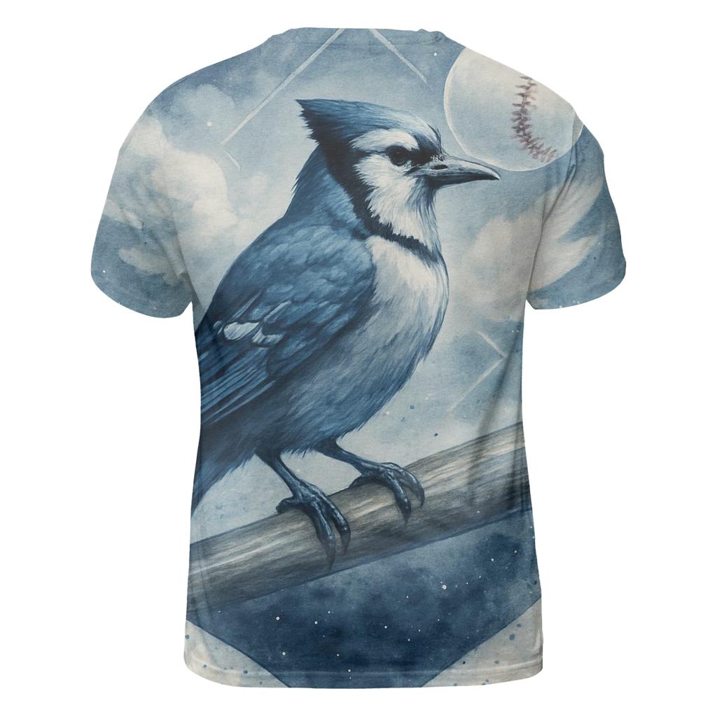 Midnight Perch Bat Blue Jays Sentinel personalized full print shirts