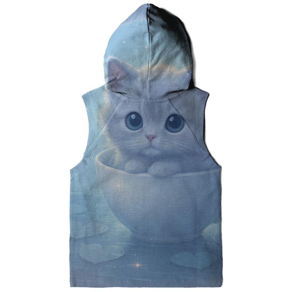 Moonlit Teacup Kitten Drift hoodie styles