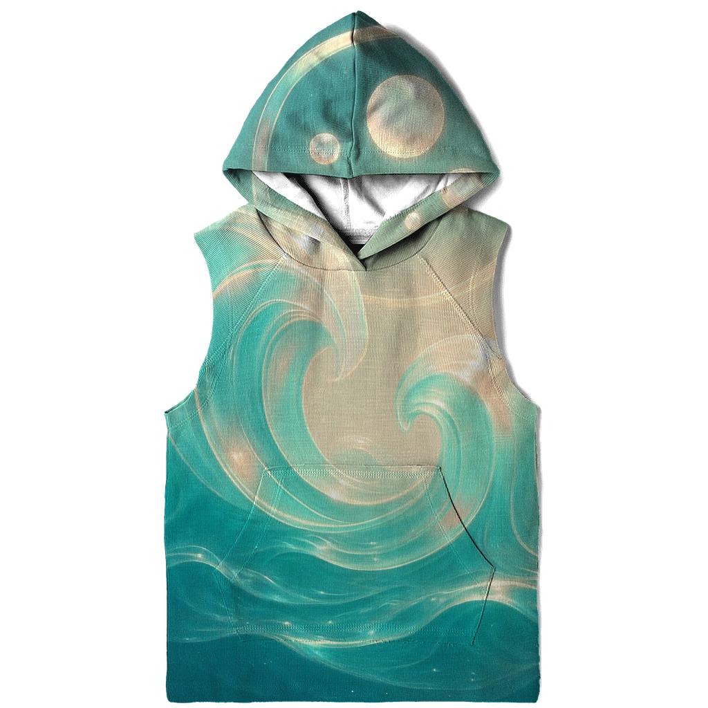 Prismatic Tide Cathedral zip-up hoodies