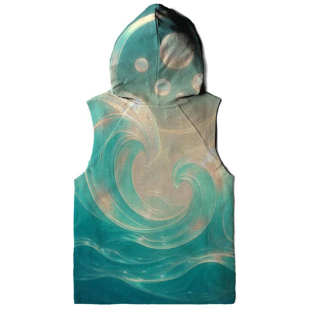 Prismatic Tide Cathedral zip-up hoodies