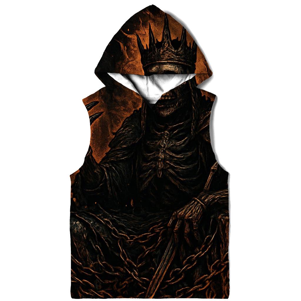 Crowned Wraith King On The Furnace Throne hoodies fashion